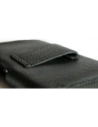 Hurtownia GSM - Skórzana kabura LURESKO FREYA XXL do paska etui na telefon 170x82x10mm (czarny karbowany czarna nić) - LUR11 - {ean13} - Hurt