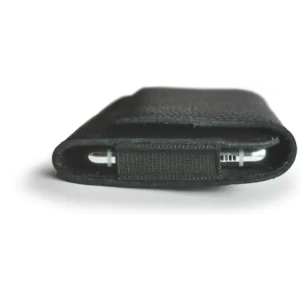 Hurtownia GSM - LURESKO FREYA XXL kožené pouzdro na opasek, pouzdro na telefon 170x82x10mm (černé vroubkované, černá nit) - LUR11 - {ean13} - Hurt