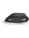 Hurtownia GSM - LURESKO FREYA XXL bőr övtok, telefon tok 170x82x10mm (fekete bordázott, fekete cérna) - LUR11 - {ean13} - Hurt