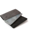 Wholesale LURESKO FREYA XXL leather holster for belt phone case 170x85x10mm (gray vintage gray thread) - LUR13 - {ean13} - Hurt