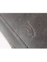 Hurtownia GSM - LURESKO FREYA XXL kožené pouzdro na opasek na telefon 170x85x10mm (šedá vintage s šedou nití) - LUR13 - {ean13} - Hurt