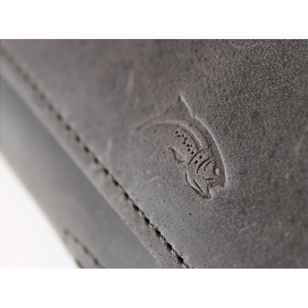 Hurtownia GSM - LURESKO FREYA XXL Lederholster für Gürtel Handyhülle 170x85x10mm (grau vintage mit grauem Faden) - LUR13 - {ean13} - Hurt