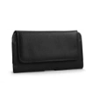 Wholesale LURESKO HEL XL holster for Eco belt, phone case 165x82x12 (black ribbed with black thread) - LUR18 - {ean13} - Hurt