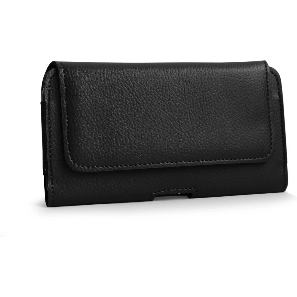 Wholesale LURESKO HEL XL holster for Eco belt, phone case 165x82x12 (black ribbed with black thread) - LUR18 - {ean13} - Hurt