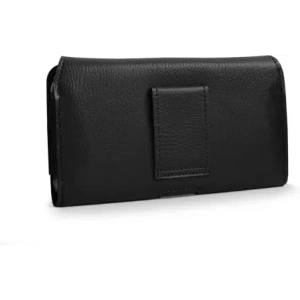 Wholesale LURESKO HEL XL holster for Eco belt, phone case 165x82x12 (black ribbed with black thread) - LUR18 - {ean13} - Hurt