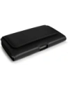 Wholesale LURESKO HEL XL holster for Eco belt, phone case 165x82x12 (black ribbed with black thread) - LUR18 - {ean13} - Hurt