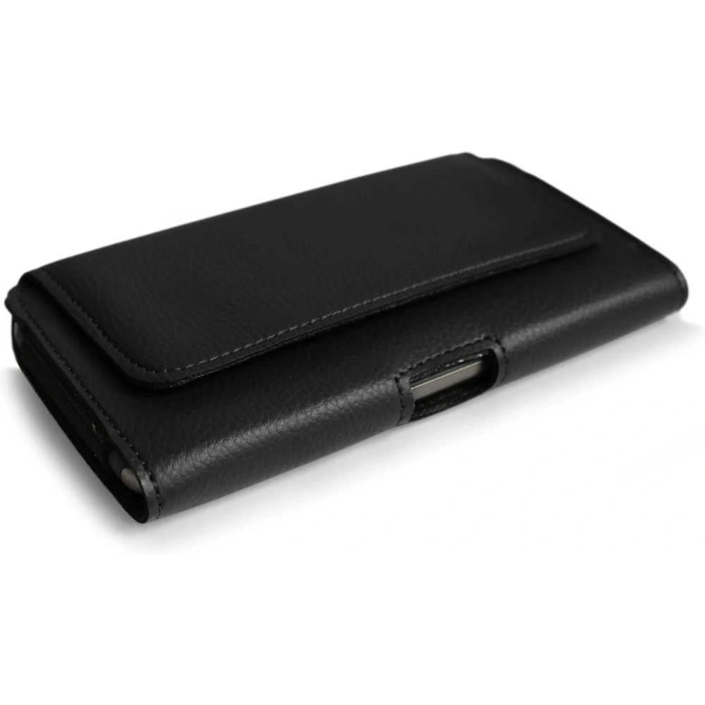 Wholesale LURESKO HEL XL holster for Eco belt, phone case 165x82x12 (black ribbed with black thread) - LUR18 - {ean13} - Hurt