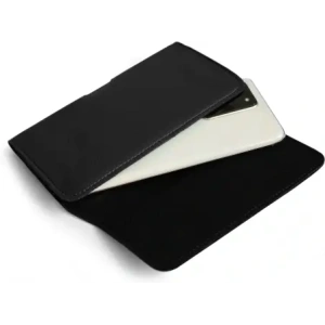 Wholesale LURESKO HEL XL holster for Eco belt, phone case 165x82x12 (black ribbed with black thread) - LUR18 - {ean13} - Hurt
