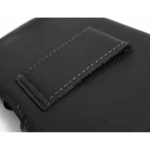 Wholesale LURESKO HEL XL holster for Eco belt, phone case 165x82x12 (black ribbed with black thread) - LUR18 - {ean13} - Hurt