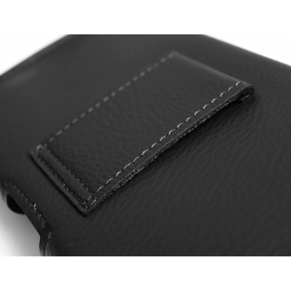 Wholesale LURESKO HEL XL holster for Eco belt, phone case 165x82x12 (black ribbed with black thread) - LUR18 - {ean13} - Hurt