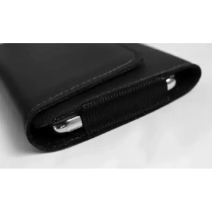 Wholesale LURESKO HEL XL holster for Eco belt, phone case 165x82x12 (black ribbed with black thread) - LUR18 - {ean13} - Hurt