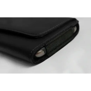 Wholesale LURESKO HEL XL holster for Eco belt, phone case 165x82x12 (black ribbed with black thread) - LUR18 - {ean13} - Hurt