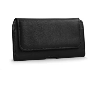 Wholesale LURESKO HEL XXL holster for belt Eco phone case 170x85x12 (black ribbed with black thread) - LUR19 - {ean13} - Hurt
