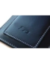 Hurtownia GSM - Husa universală din piele LURESKO ASTER XXXL cu un bucle pentru curea, pentru telefoane de 6.5' - 6.9' (albastru marin cu fir alb) - LUR24 - {ean13} - Hurt