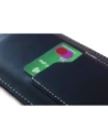Hurtownia GSM - LURESKO ASTER XXXL univerzální kožené pouzdro s poutkem na pásek, pro telefony 6,5' - 6,9' (námořnická modrá s bílou nití) - LUR24 - {ean13} - Hurt