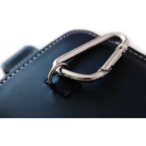 Wholesale LURESKO ASTER XXXL universal leather case with a loop for a strap, for phones 6.5' - 6.9' (navy blue with white thread) - LUR24 - {ean13} - Hurt