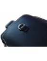 Hurtownia GSM - Husa universală din piele LURESKO ASTER XXXL cu un bucle pentru curea, pentru telefoane de 6.5' - 6.9' (albastru marin cu fir alb) - LUR24 - {ean13} - Hurt
