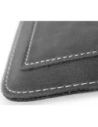 Wholesale LURESKO ASTER XXXL universal leather case with a loop for a strap, slip-in for phone 6.5' - 6.9' (gray vintage with white thread) - LUR27 - {ean13} - Hurt