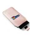 Hurtownia GSM - LURESKO ASTER 4XL univerzális bőr tok pánttal, telefonhoz, maximum 7" méretig (simító rózsaszín fehér cérnával) - LUR30 - {ean13} - Hurt