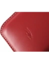 Wholesale LURESKO LILLA XXXL leather slipcase slipcase for phone 6.5' - 6.9' (red smooth with white thread) - LUR37 - {ean13} - Hurt