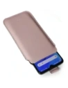 Hurtownia GSM - LURESKO LILLA XXXL husa din piele pentru telefon 6.5' - 6.9' (roz neted cu fir alb) - LUR39 - {ean13} - Hurt
