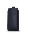 Hurtownia GSM - LURESKO LILLA XXXL husă din piele pentru telefon 6.5' - 6.9' (albastru neted cu fir alb) - LUR38 - {ean13} - Hurt