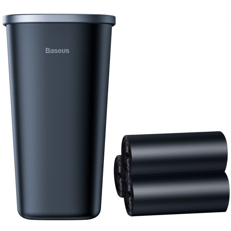 Baseus Distributor - 6953156219618 - BSU1447BLK - Baseus Dust-free Vehicle-mounted Trash Can 800ml (black) - B2B homescreen