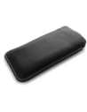 Wholesale LURESKO LILLA 4XL leather slipcase slip for a phone up to 7 inches, leather case (black smooth with white thread) - LUR40 - {ean13} - Hurt