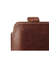 Wholesale LURESKO LILLA 4XL leather slip case slip-in for a phone up to 7 inches, leather cover (vintage brown with white thread) - LUR41 - {ean13} - Hurt