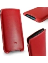 Wholesale LURESKO NORTHERN XXXL leather slip-on case for phone (red smooth with white thread) - LUR44 - {ean13} - Hurt