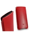 Wholesale LURESKO NORTHERN XXXL leather slip-on case for phone (red smooth with white thread) - LUR44 - {ean13} - Hurt