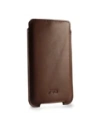 Wholesale LURESKO NORTHERN XXXL leather case pull-out type for phone (smooth brown) - LUR46 - {ean13} - Hurt