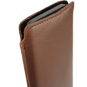Hurtownia GSM - Husa din piele LURESKO NORTHERN XXXL tip pull-out pentru telefon (maro neted) - LUR46 - {ean13} - Hurt