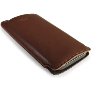 Hurtownia GSM - Husa din piele LURESKO NORTHERN XXXL tip pull-out pentru telefon (maro neted) - LUR46 - {ean13} - Hurt