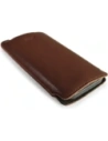 Wholesale LURESKO NORTHERN XXXL leather case pull-out type for phone (smooth brown) - LUR46 - {ean13} - Hurt