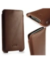 Wholesale LURESKO NORTHERN XXXL leather case pull-out type for phone (smooth brown) - LUR46 - {ean13} - Hurt
