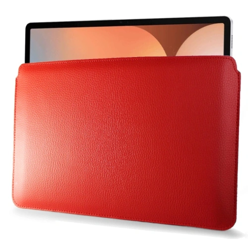 Skórzane etui LURESKO TABLET SLEEVE ECO na tablet 313 x 222 x 9mm 12-13 cali (czerwony)