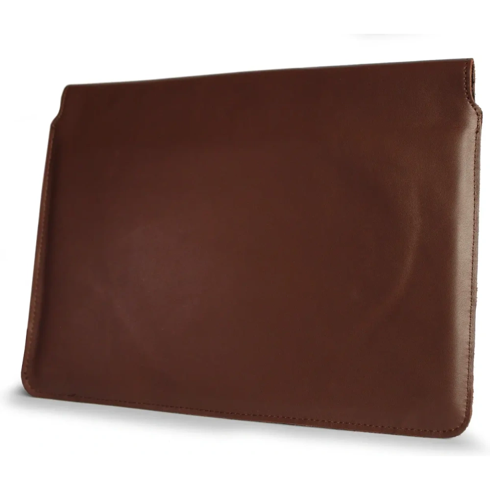 Wholesale LURESKO CLAYER XL+ leather case for tablet 290 x 212 x 9mm (smooth brown) - LUR52 - {ean13} - Hurt