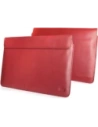 Wholesale LURESKO CLAYER XL+ leather case for tablet 290 x 212 x 9mm (red smooth with red thread) - LUR53 - {ean13} - Hurt