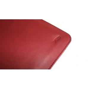Wholesale LURESKO CLAYER XL+ leather case for tablet 290 x 212 x 9mm (red smooth with red thread) - LUR53 - {ean13} - Hurt