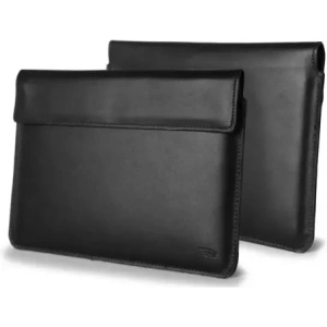 Wholesale LURESKO CLAYER XL+ leather case for tablet 290 x 212 x 9mm (black smooth with black thread) - LUR55 - {ean13} - Hurt