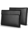LURESKO CLAYER XL+ leather case for tablet 290 x 212 x 9mm (black smooth with black thread)