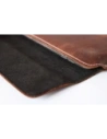 Hurtownia GSM - Husa din piele LURESKO CLAYER XXL pentru tabletă 313 x 222 x 9mm (maro vintage cu fir alb) - LUR56 - {ean13} - Hurt