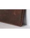 Hurtownia GSM - Husa din piele LURESKO CLAYER XXL pentru tabletă 313 x 222 x 9mm (maro vintage cu fir alb) - LUR56 - {ean13} - Hurt