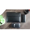 Hurtownia GSM - LURESKO CLAYER XL2 GKL bőr tok táblagéphez 249 x 181 x 9mm (fekete sima fekete cérnával) - LUR58 - {ean13} - Hurt