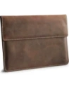 LURESKO CLAYER XL2 GKL leather case for tablet 249 x 181 x 9mm (vintage brown with white thread)