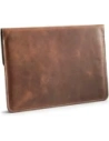 Wholesale LURESKO CLAYER XL2 GKL leather case for tablet 249 x 181 x 9mm (vintage brown with white thread) - LUR59 - {ean13} - Hurt