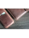Wholesale LURESKO CLAYER XL2 GKL leather case for tablet 249 x 181 x 9mm (vintage brown with white thread) - LUR59 - {ean13} - Hurt