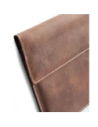 Wholesale LURESKO CLAYER XL2 GKL leather case for tablet 249 x 181 x 9mm (vintage brown with white thread) - LUR59 - {ean13} - Hurt