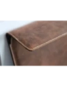 Wholesale LURESKO CLAYER XL2 GKL leather case for tablet 249 x 181 x 9mm (vintage brown with white thread) - LUR59 - {ean13} - Hurt